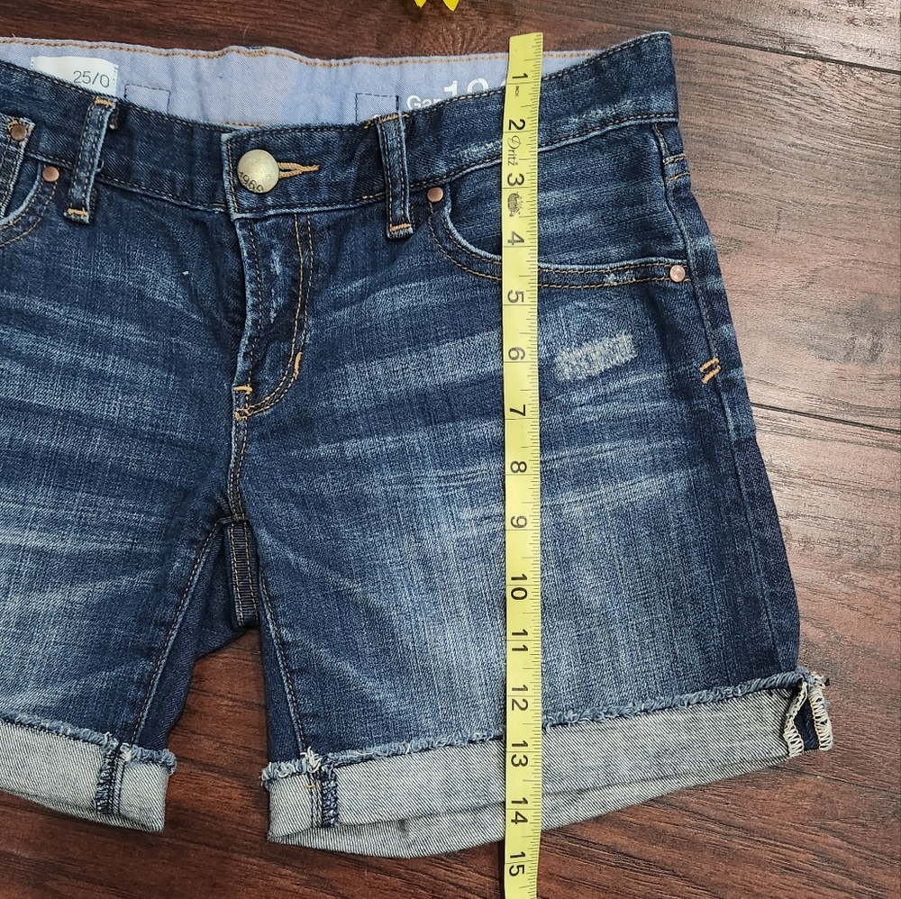 GAP MIDD RISE DENIM SHORTS 🖤 - Picture 9 of 9